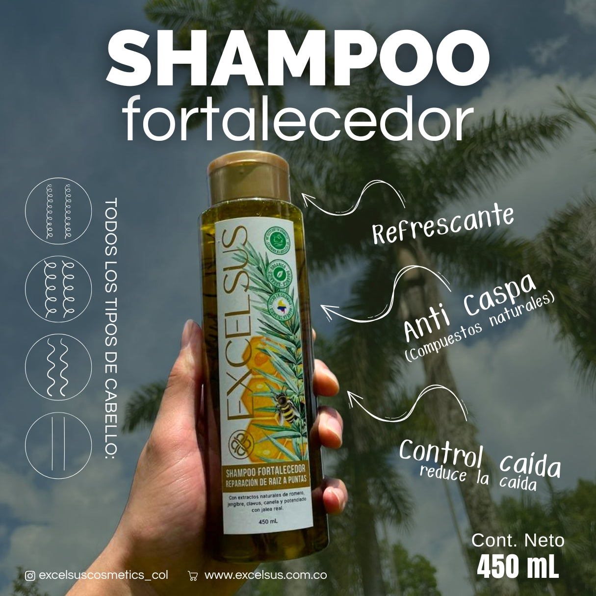 Shampoo Fortalecedor 450mL